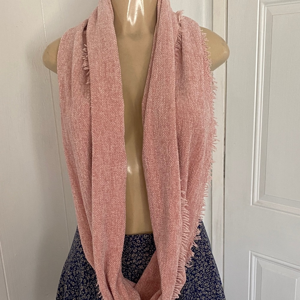 Charter Club Soft Pink Fringed Wrap